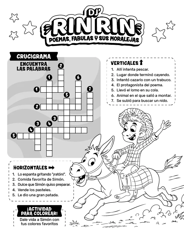 Crucigrama de Simón el Bobito