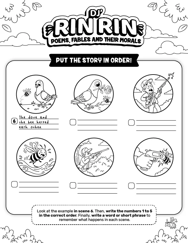 Order and tell the story